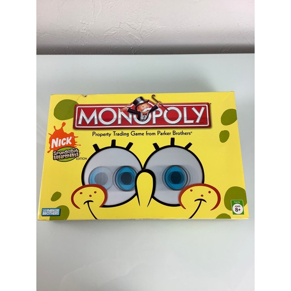 NEW open box Monopoly Nickelodeon SpongeBob SquarePants Edition * - Picture 1 of 12